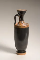 Attic black-glazed lekythos